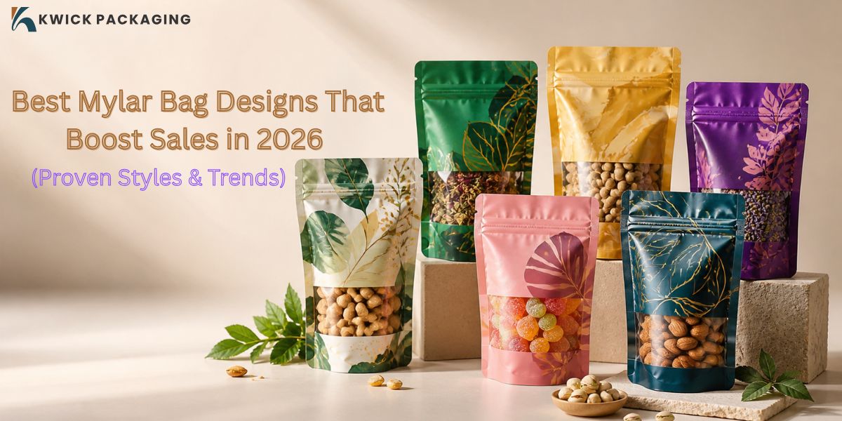Best Mylar Bag Designs That Boost Sales in 2026 (Proven Styles & Trends)